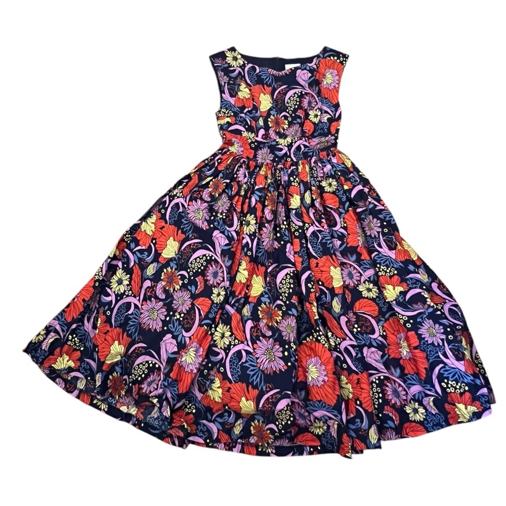 ModCloth Floral Sleeveless Dress
